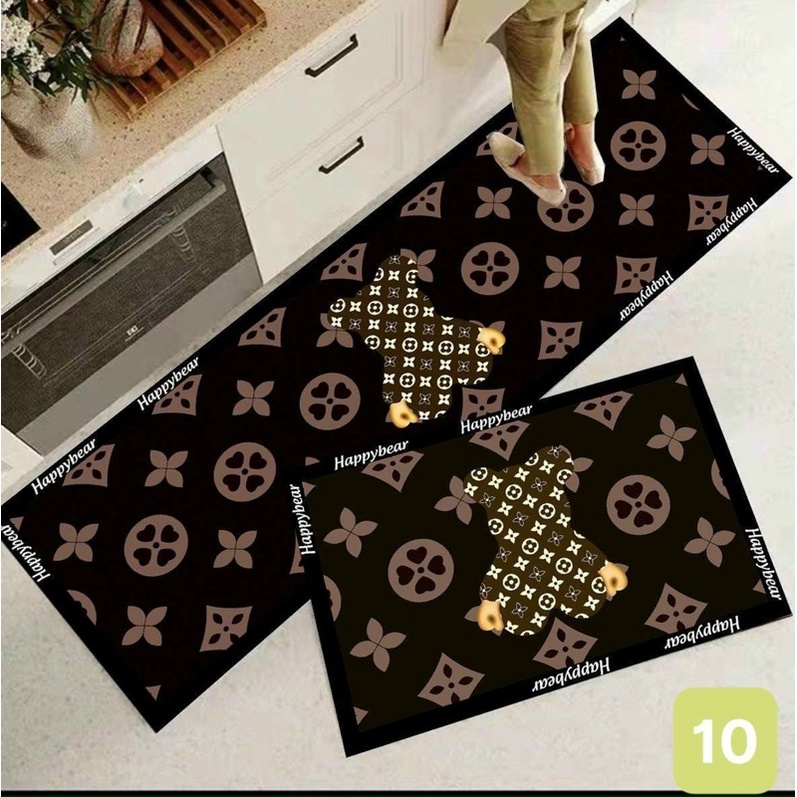 Bộ Bếp Thảm Đôi Hình Gấu