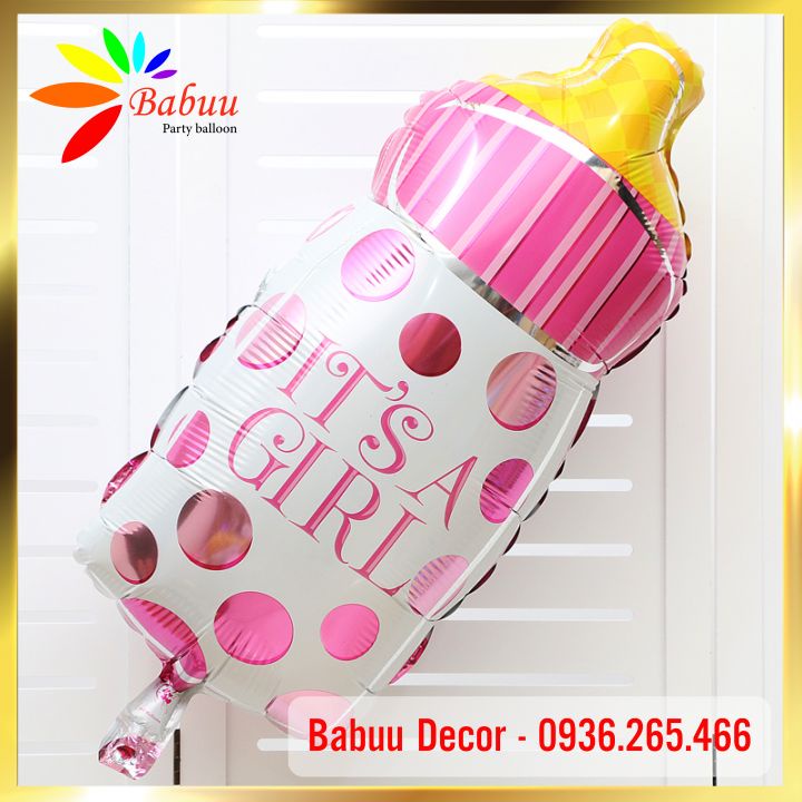 Bóng hình chai sữa Babuu Decor