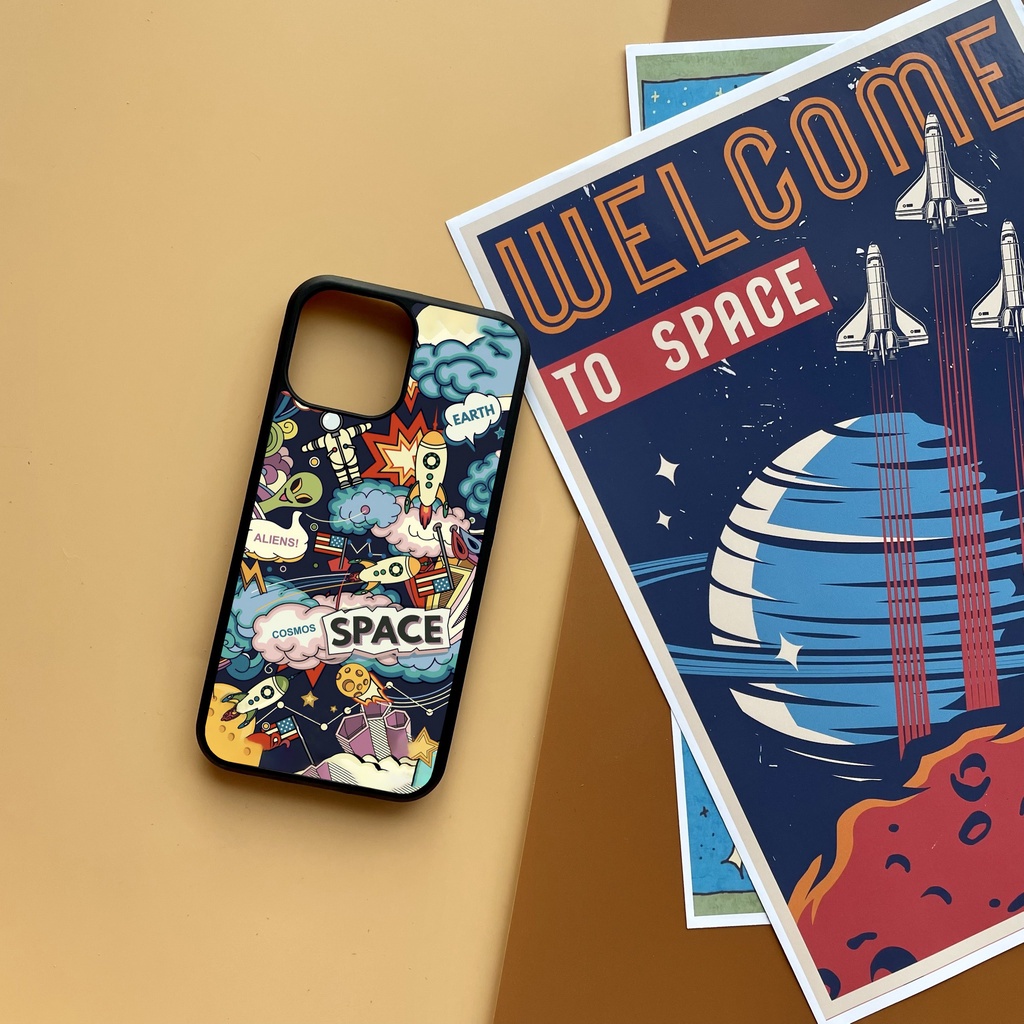 Ốp lưng Unique Case dành cho iPhone Outerspace SPA015