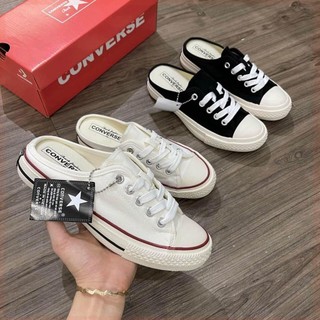  Giầy Sục Converse   Full Box   Nữ Đen - Trắng Cao Cấp - Sneaker Đạp Gót Mới R2352 Ryze.Sneaker 