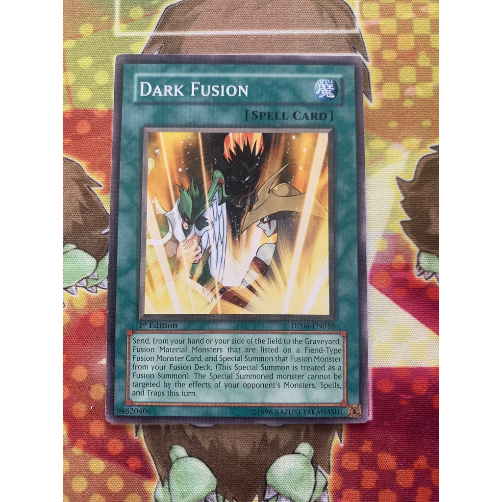 Thẻ Bài Yugioh Mint90 Spell Dark Fusion - Common