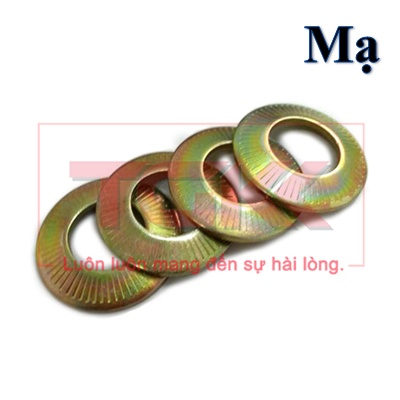 Long đen chống xoay dạng nón mạ M12-M16