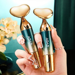 Máy rung siêu âm mát xa nâng cơ mặt và mắt, dụng cụ massage nâng cơ mặt adad