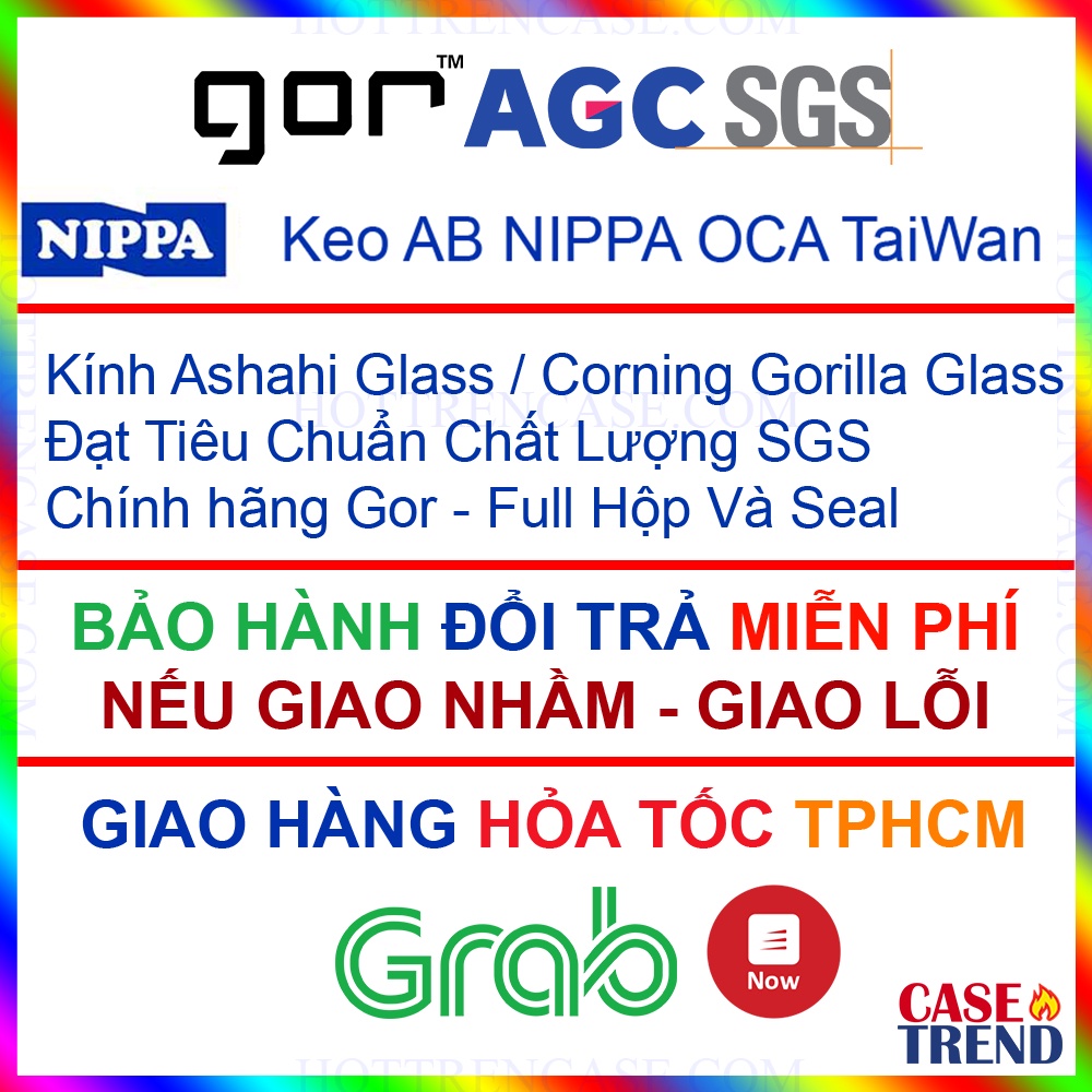 Cường Lực Xiaomi 12T/12T Pro K50 Ultra Chống Bám Vân Tay Chính Hãng Gor Trong Suốt Không Viền Đen Tặng Keo Chống Hở Mép