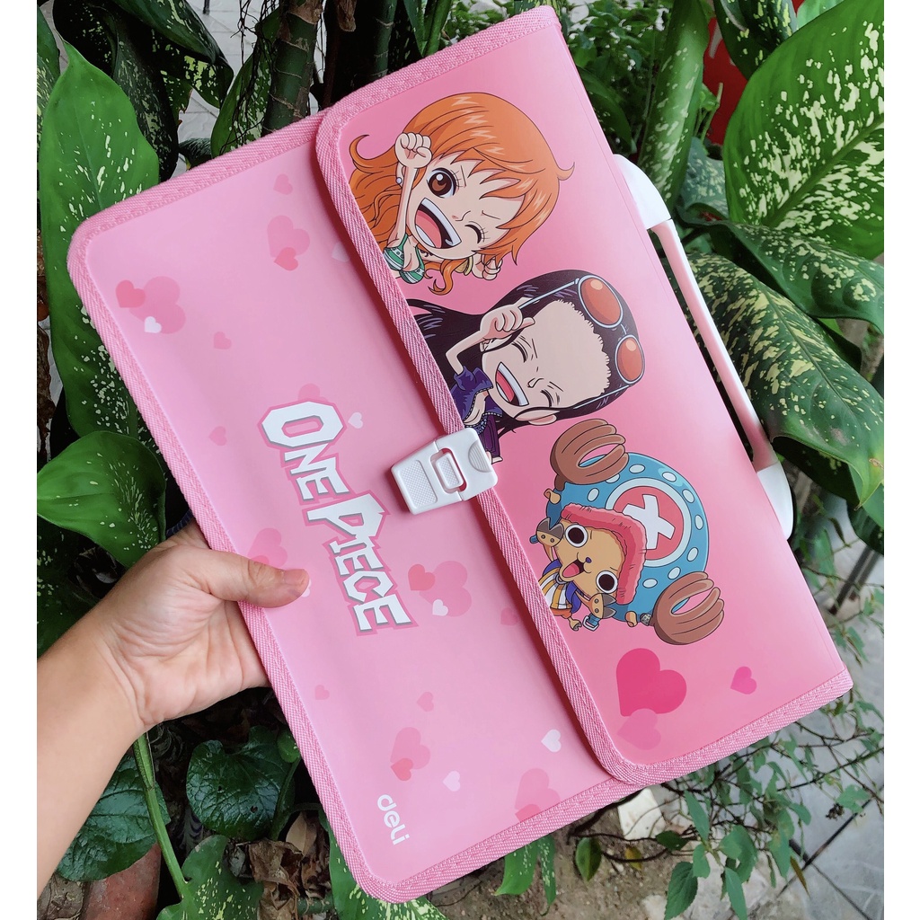Cặp học sinh deli 2 ngăn One piece  - 1 chiếc - F620