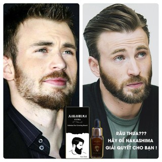 Serum Kích Thích Mọc Râu Nhật Bản Nakashima Extra