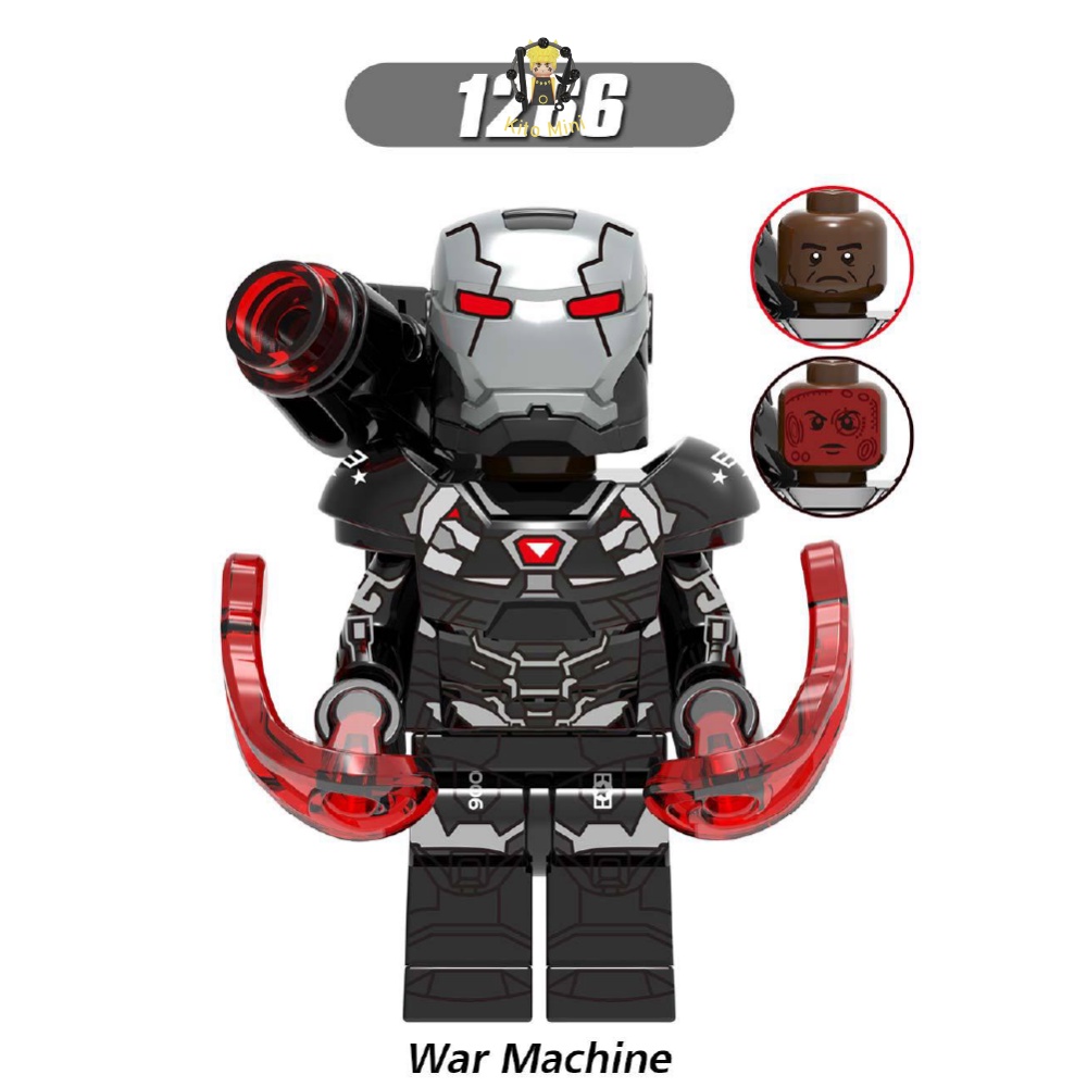 Minifigure Marvel Siêu Anh Hùng Avengers Endgame Đồ Chơi Lắp Ráp X0258