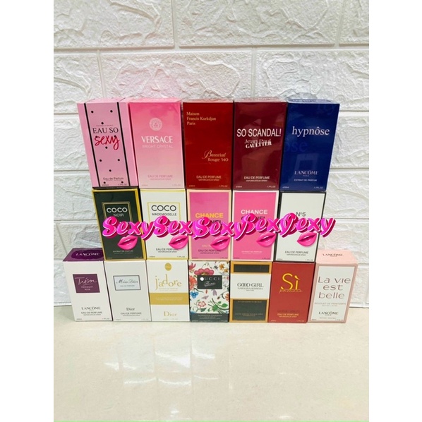 Nước hoa nữ thơm lâu quyến rũ - Dầu thơm nữ thơm lâu lưu hương 6-8 giờ, dung tích 50ml