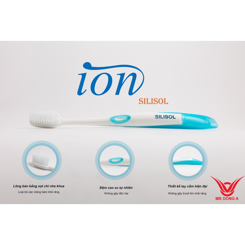 Bàn chải đánh răng cao cấp Ion Nano Silisol chính hãng Hàn Quốc đủ màu