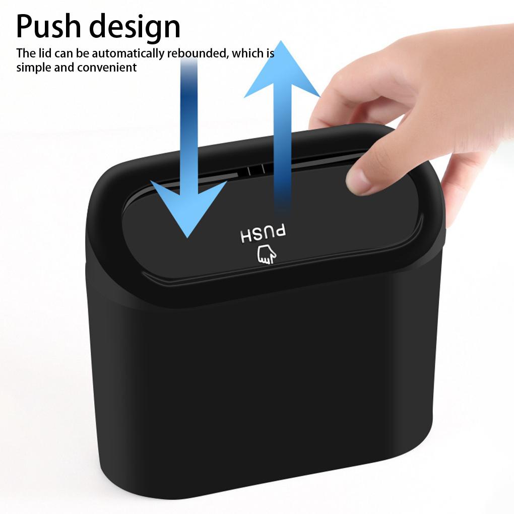 Thùng Rác Nhựa Chống Thấm Nước Có Thể Tháo Rời Tiện Dụng Cho Xe Hơi