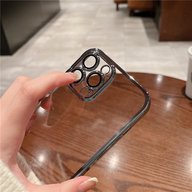 Ốp Điện Thoại Cứng Sáng Và Sáng Bóng Chống Bụi Cho iphone14 13 12promax