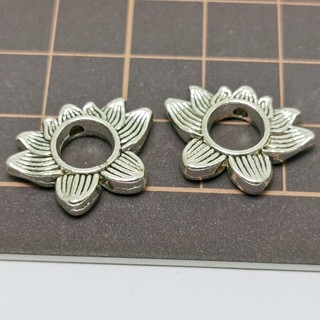 Set 5 Charm hoa sen có thể bỏ hạt ở giữa - KL068 MOCHUONG JEWELRY