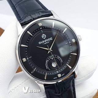 Đồng hồ nam SUNRISE 1223PA Dây da - Chính hãng