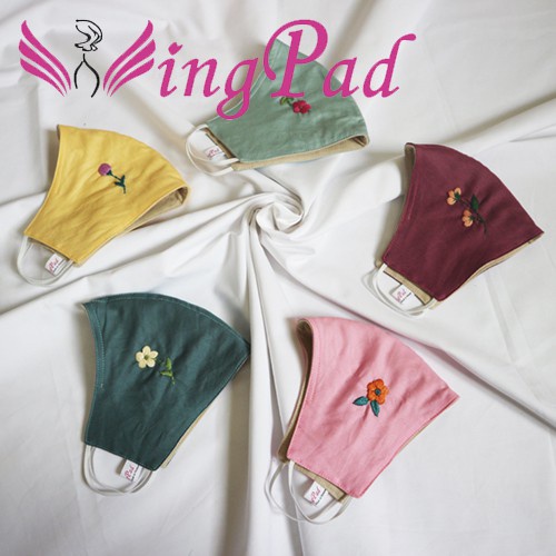 Combo 2 KHẨU TRANG VẢI Cotton Hàn Quốc - WINGPAD MẪU MỚI