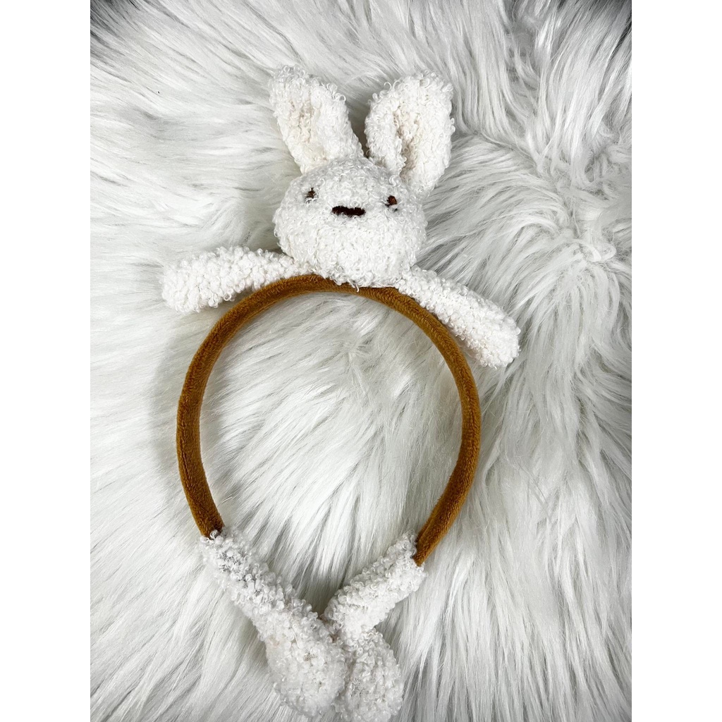 Băng Đô Cài Tóc Mix Thỏ Con Cute