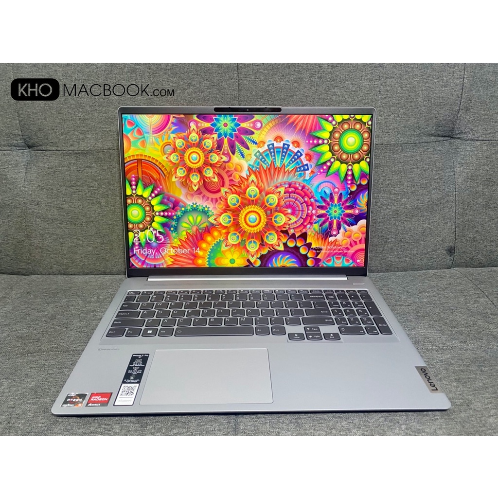 Laptop Lenovo IdeaPad 5 Pro Ryzen 7-5800H l RAM 16G l SSD 512G l VGA RTX 3050 l 16' 2K