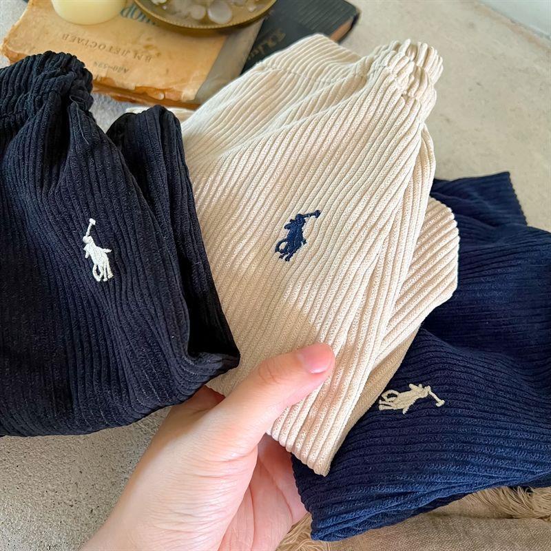 Quần Harem Vải Nhung Thêu Họa Tiết Thời Trang Xuân Thu 2022 Cho Bé