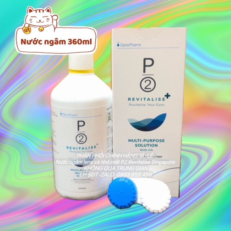 Nước ngâm lens P2 REVITALISE+