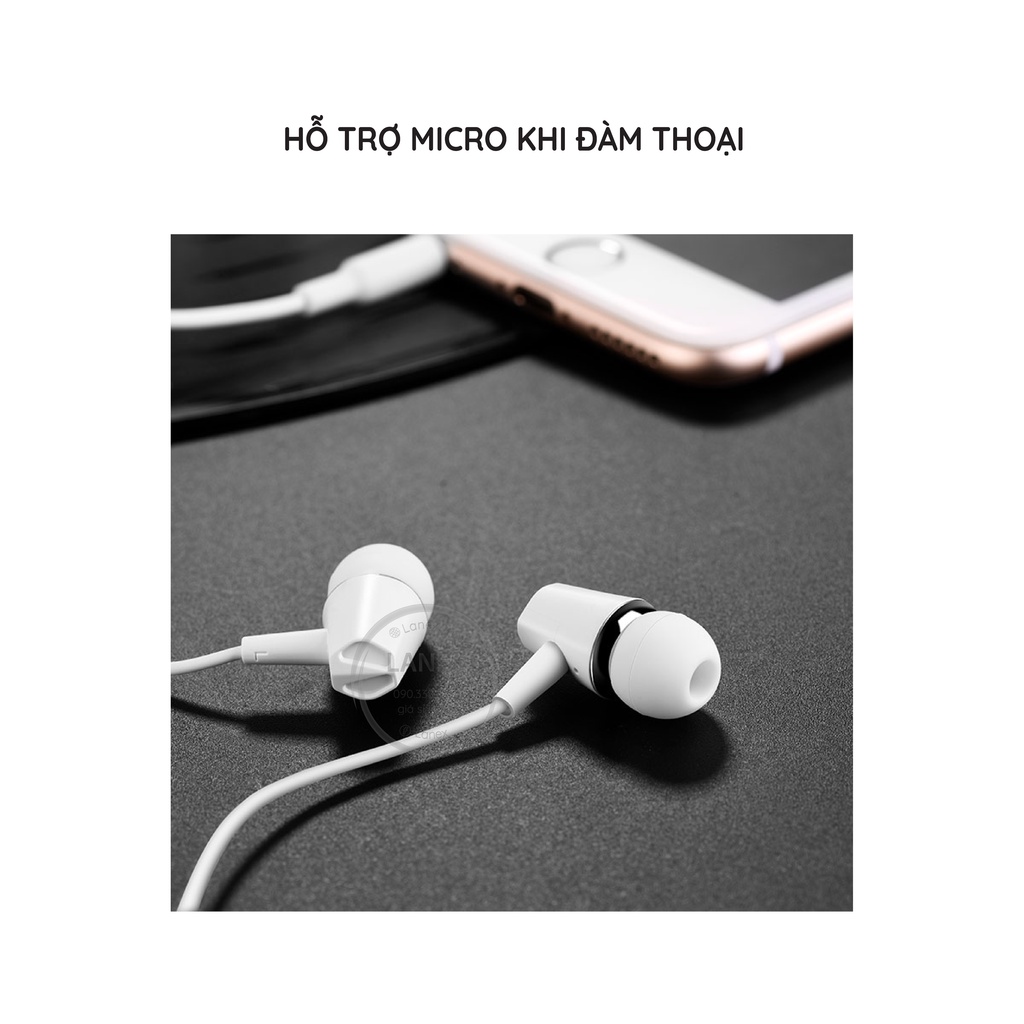 Tai Nghe Dây Hoco M34 Tpe Jack 3.5mm Có Mic Dài 1.2m