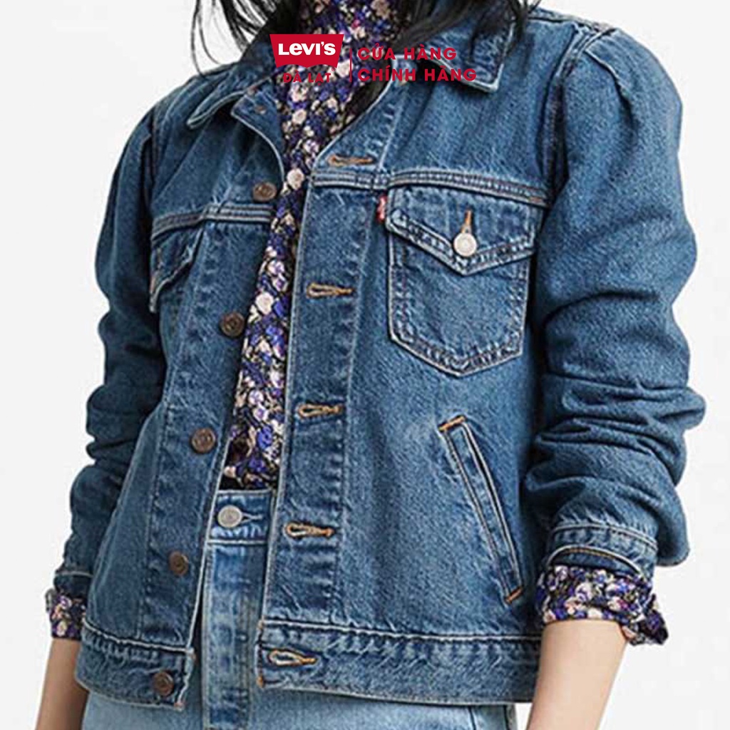 Áo bò, áo Khoác Jeans Nữ LEVI'S 36704-0002 Không phai màu, thiết kế trẻ trung