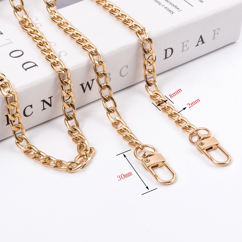 Dây Xích Đeo Túi Xách Kim Loại dài 120cm