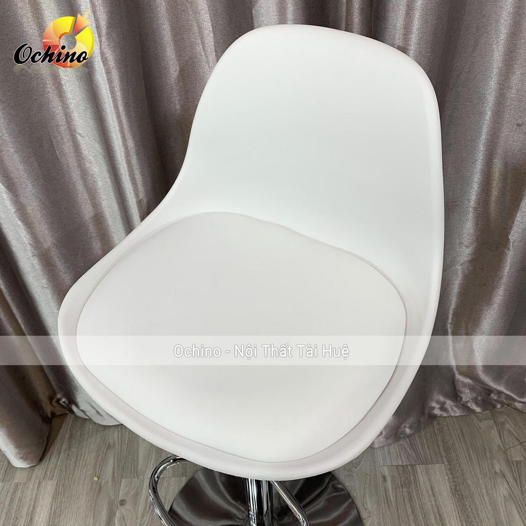 Mặt Đệm Ghế Quầy Bar, Mặt Ghế Trang Điểm Mẫu Nhựa Đệm Da (Không Chân)