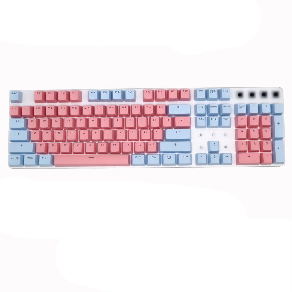 Keycap PBT double shot xuyên led 104 phím