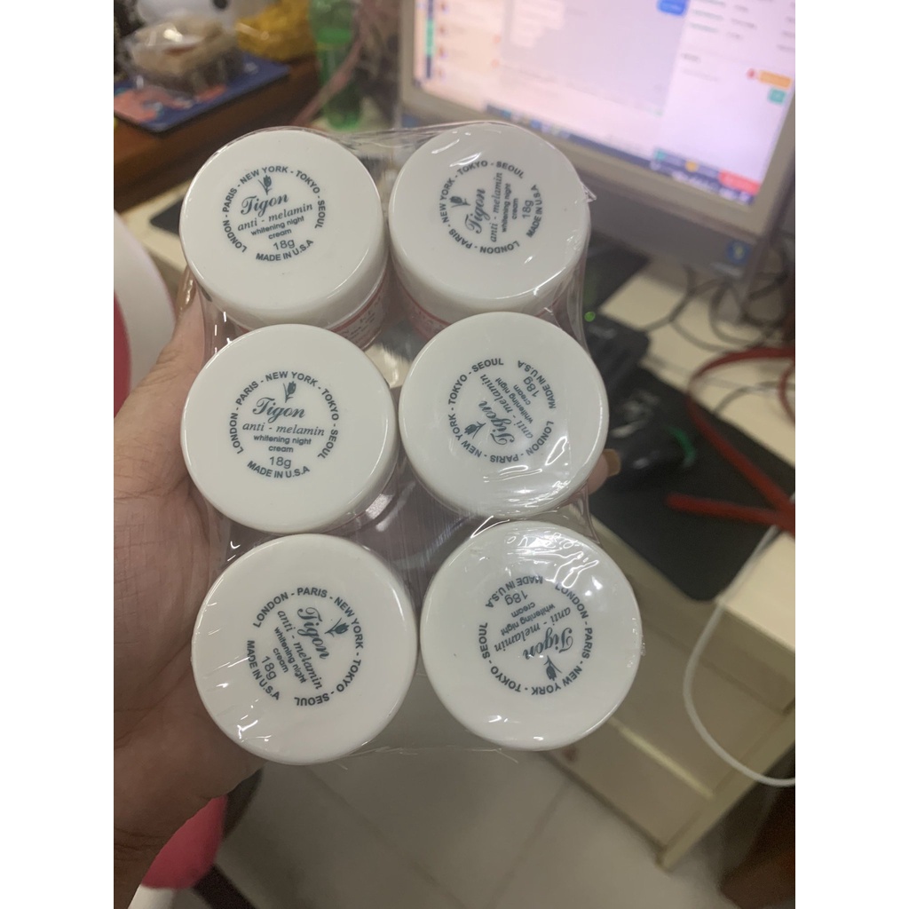 Kem Tigon trắng da mặt hộp 18gram Chính hãng
