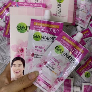 Tách bán lẻ kem gói dưỡng da chống nắng Garnier Thái Lan