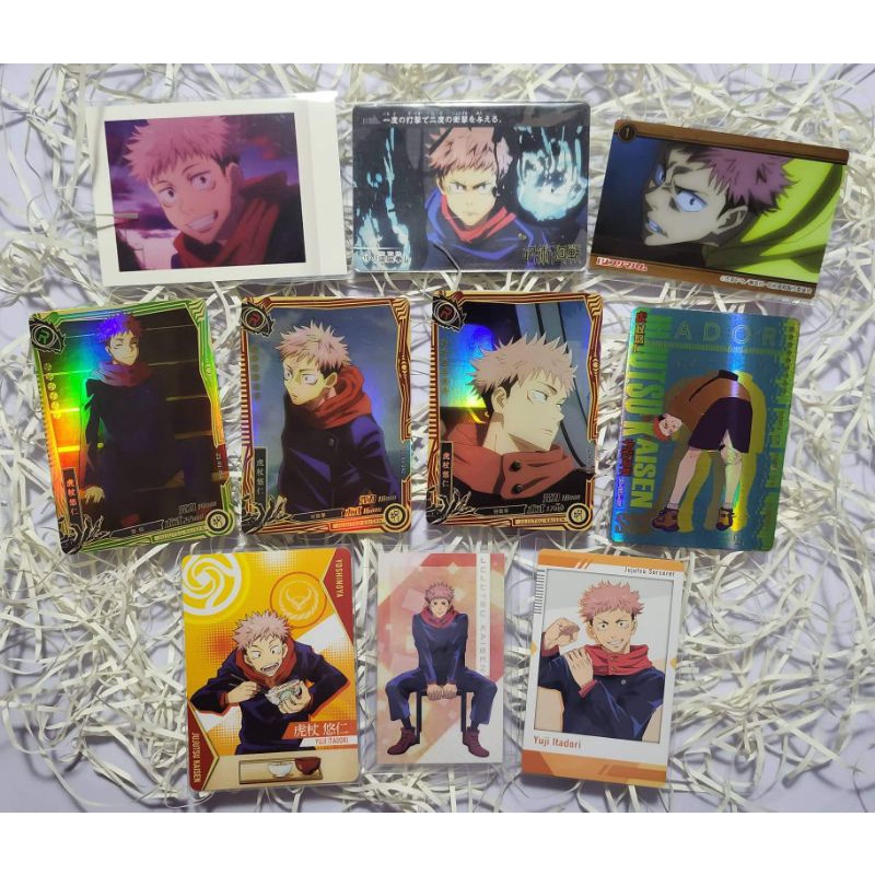 Card Pola/Snap/Ramika/Yoshinoya/Carddass Yuji Itadori JJK - jujutsu kaisen