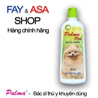 Dầu tắm Chó, Mèo Palma Pro 300ml