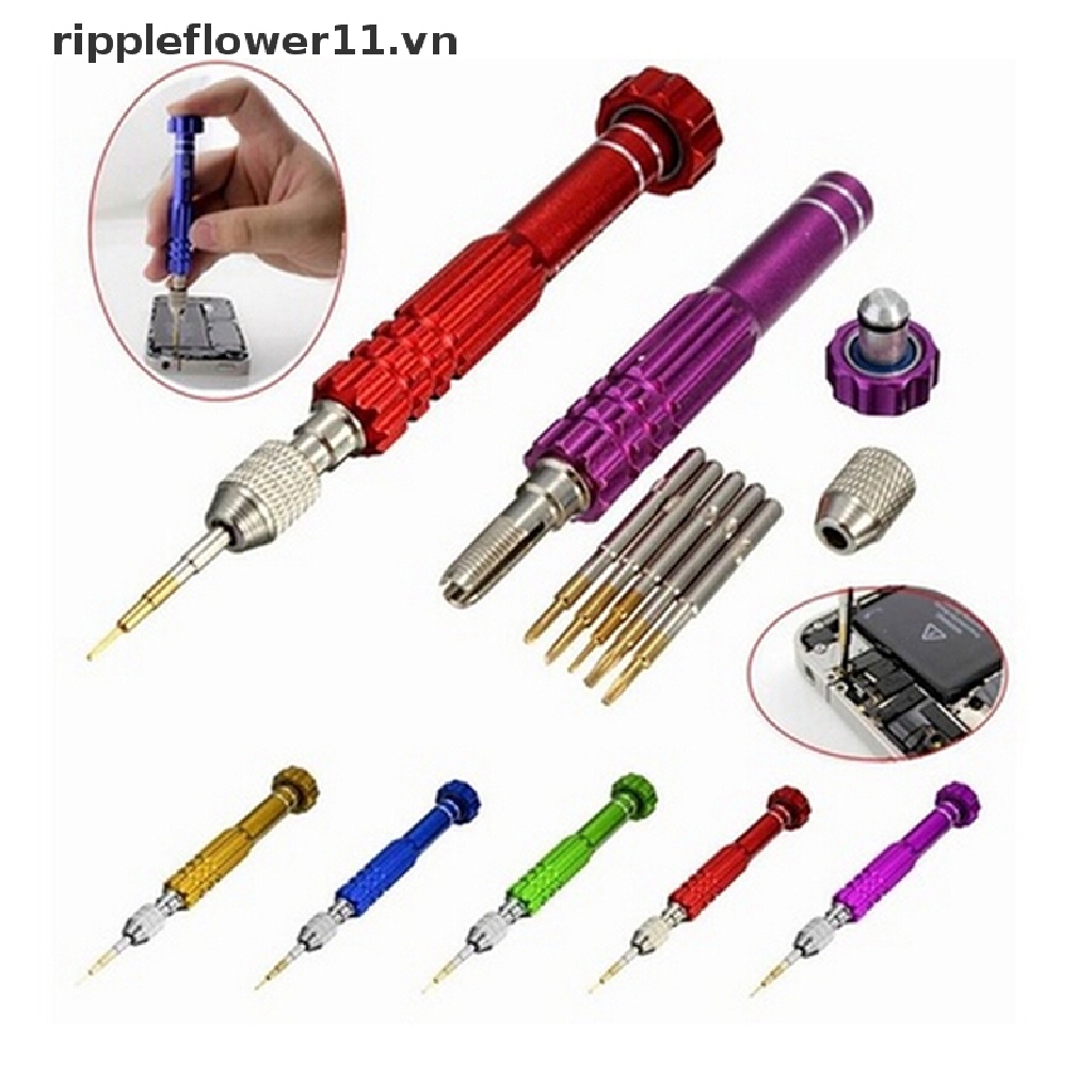Bộ Tua Vít Torx 5 Trong 1 Sửa Chữa Điện Thoại / Đồng Hồ