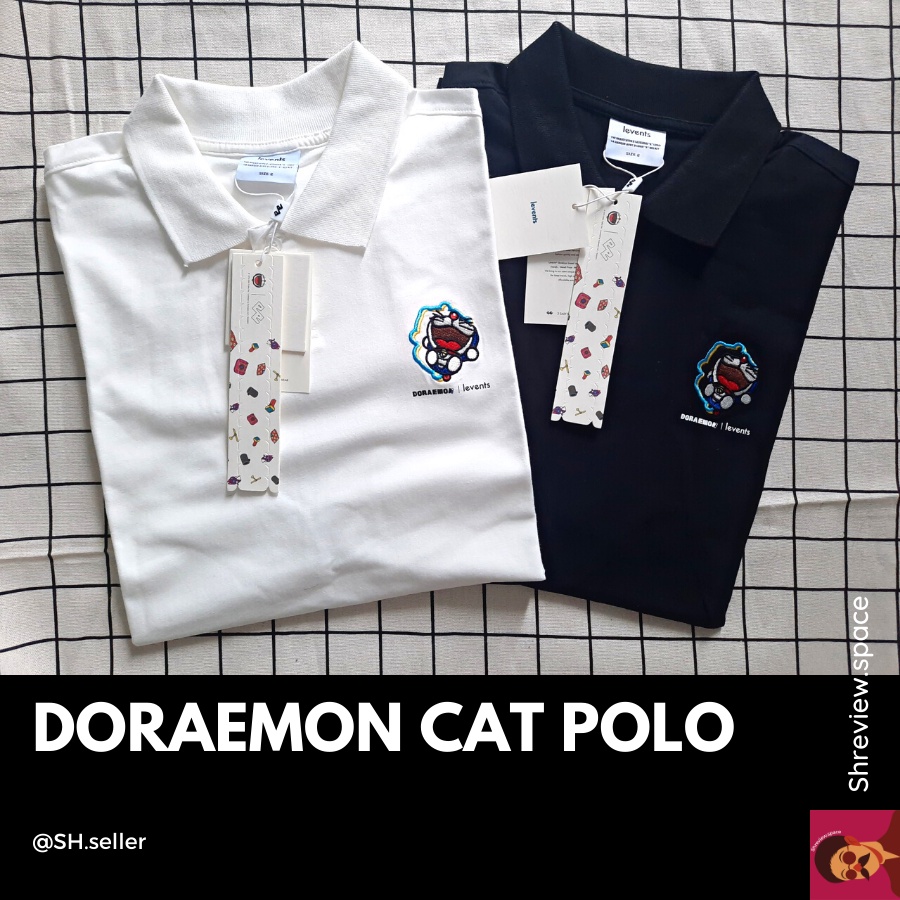 Áo 𝗣𝗢𝗟𝗢 𝗗𝗢𝗥𝗔𝗘𝗠𝗢𝗡 𝗠𝗜𝗡𝗜 𝗖𝗔𝗧 ®️ - 𝑯𝒂̀𝒏𝒈 𝒄𝒉𝒊́𝒏𝒉 𝒉𝒂̃𝒏𝒈