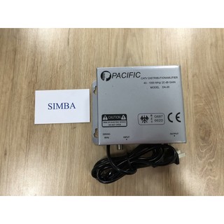 1 Khuếch đại truyền hình Pacific 20dB DA-20, DA20 đẩy cáp tivi kích nét