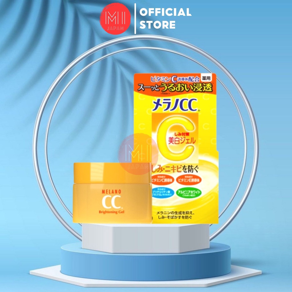 Kem dưỡng trắng da CC Melano Brightening Gel Nhật Bản