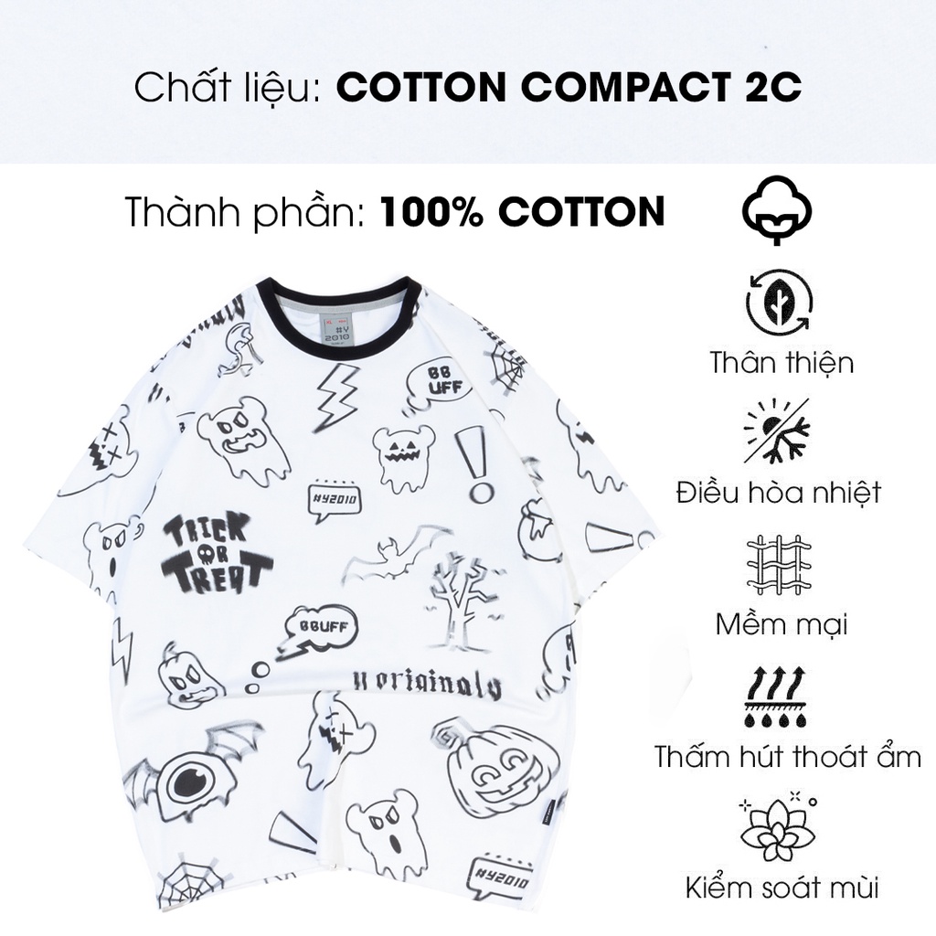 Áo Thun Nam Tay Ngắn Cổ Tròn Linh Vật Bbuff Thời Trang Thương Hiệu Y2010 Ver19 21383 |YaMe|