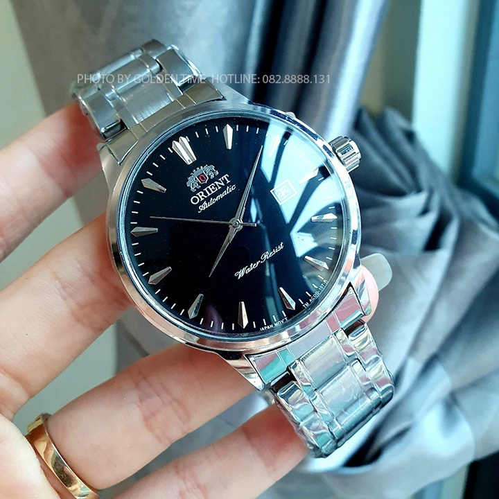 Đồng Hồ Nam Orient  OR01 Dây thép đúc cao cấp, Full hộp, Mặt Sapphire chống xước, chống nước thẻ bảo hành 2 năm