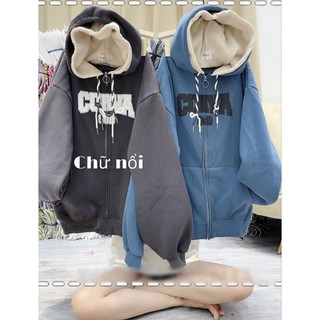 Áo khoác nỉ hoodie unisex form dáng rộng nam nữ- áo khoác nỉ -- mẫu hot 2022