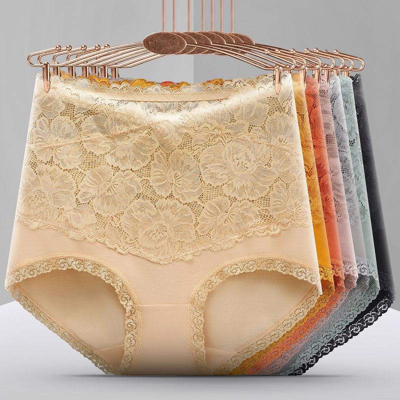 ((M &amp; E) Quần Lót Cotton Tinh Khiết Kháng Khuẩn Định Hình Bụng Cho Nữ