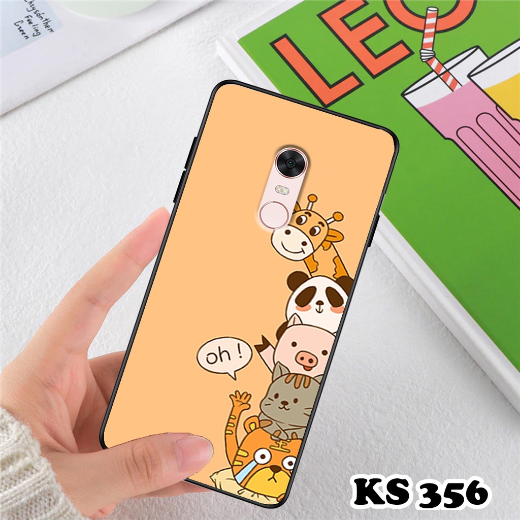 Ốp lưng Xiaomi Redmi 5 - Redmi 5 Plus - Redmi 5A - Redmi 5X - Ốp in hình Cat&amp;Bear đáng yêu - Chất liệu TPU siêu bền