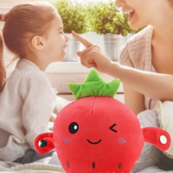 Đồ Chơi Nhồi Bông Hình Trái Chuối Phát Nhạc Cho Bé