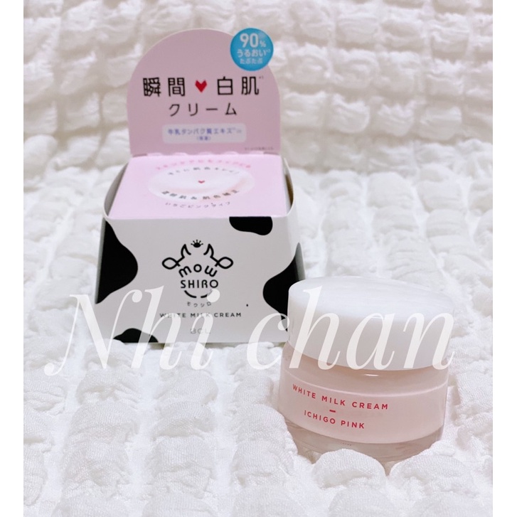 KEM DƯỠNG TRẮNG + NÂNG TÔNG DA MOW SHIRO