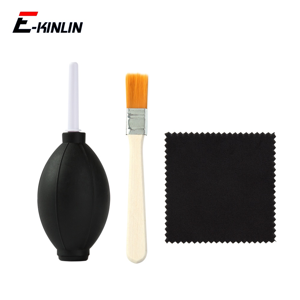 Bộ Dụng Cụ Thổi Bụi Vệ Sinh Màn Hình Camera / Bo Mạch Chủ 3 Trong 1
