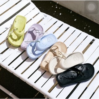 [Sẵn Beige 39] Dép OTZ Jelly Foam Hàn Quốc
