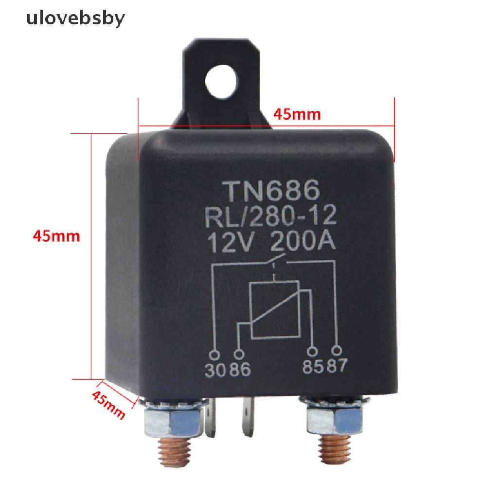 Rơ Le Khởi Động 200A 100A 12V / 24V Chuyên Dụng Dành Cho Ô Tô