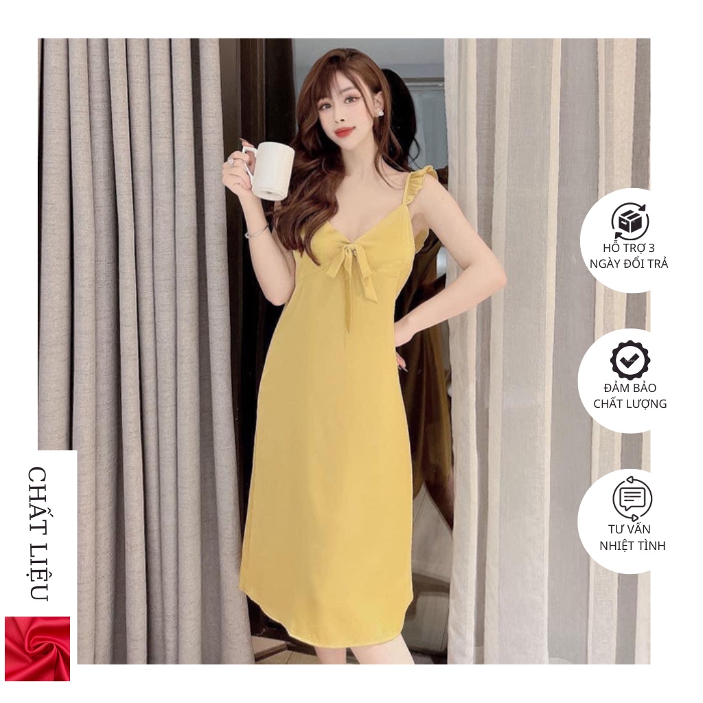 Váy Ngủ Thiết Kế, Đầm Ngủ Sexy Chất Lantin QC