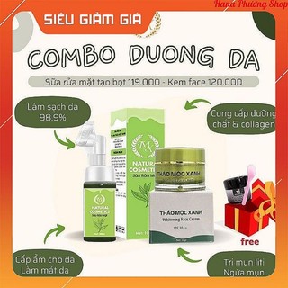 Combo Dưỡng Da Thảo Mộc Xanh