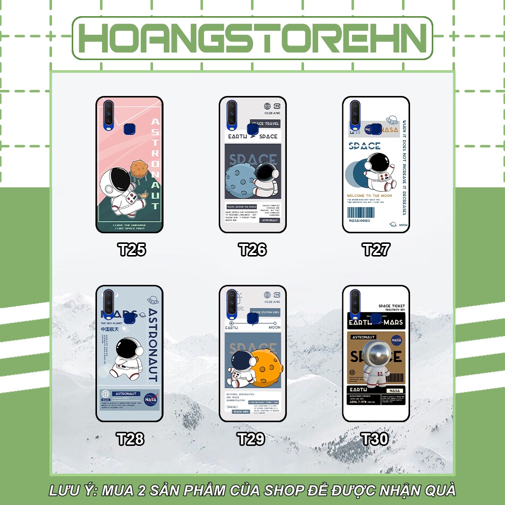 Ốp Vivo U10 / Y11 / Y12 / Y15 / Y17 in hình vũ trụ, nasa, moon, earth siêu đẹp