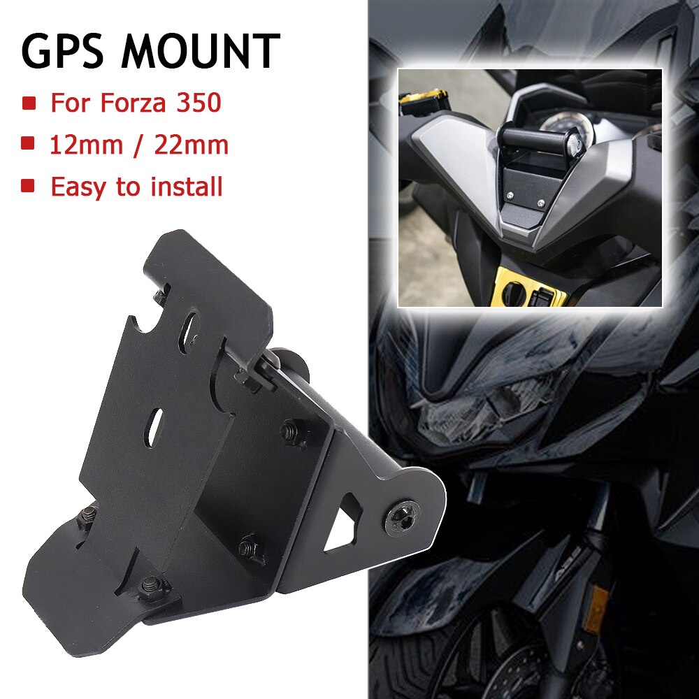 Giá Đỡ Điện Thoại / Thiết Bị Định Vị GPS Gắn Phía Trước Xe Máy Mới 2020 2021 Cho Honda Forza 350 Forza350