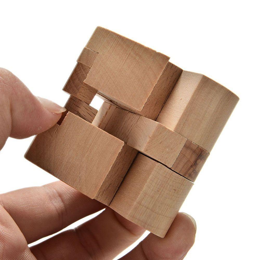 IVORY Đồ Chơi Khối Gỗ Xếp Hình Trái Tim 3D Kích Thích Trí Não Cho